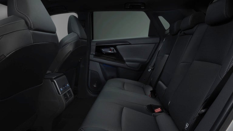 Toyota bZ4X FWD interior