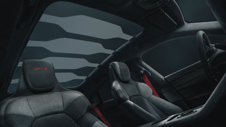 Porsche Taycan Turbo S Sport Turismo interior