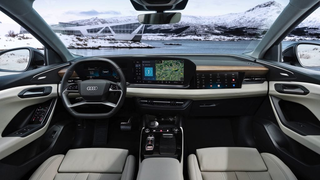 Audi Q6 SUV e-tron quattro interior