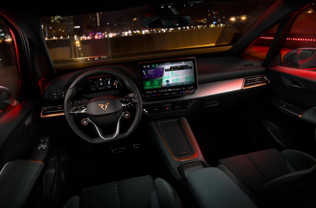 CUPRA Born VZ interior