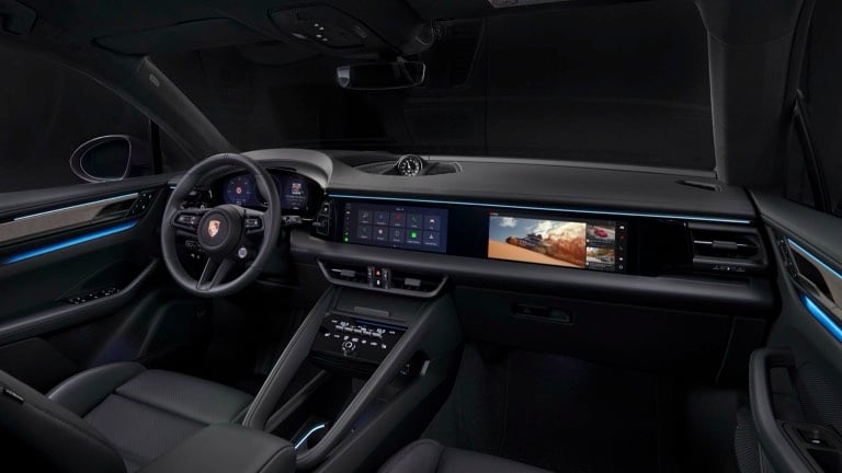 Porsche Macan Electric interior
