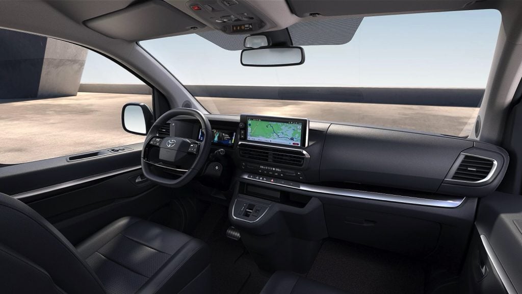 Toyota Proace Verso L 75 kWh interior