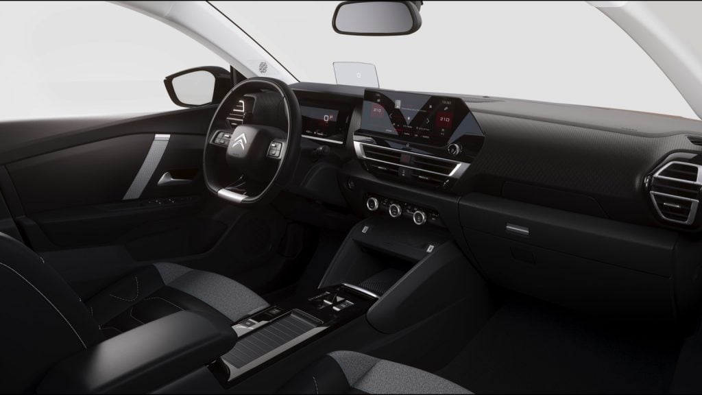 Citroen e-C4 Base interior
